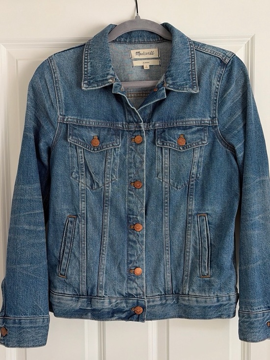 Madewell Jackets & Blazers - Madewell Medium Blue Classic Denim Jacket